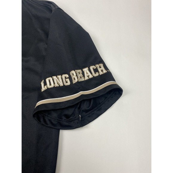 COLOSSEUM LONG BEACH DIRTBAGS‎ BUTTON UP BASEBALL JERSEY XXL Vintage Made Korea - Picture 11 of 12